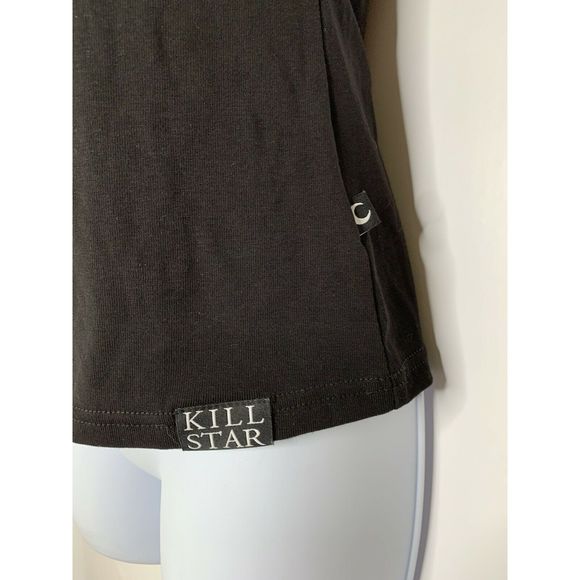 KILLSTAR Elissa Halter Top Tank Top Choker Neck - Picture 7 of 10